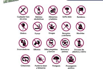 Conoce la lista de objetos que no podrás ingresar al concierto de Carín León