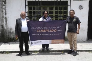 CMASC celebra acuerdo reparatorio en favor de una mujer víctima de despojo; su inmueble fue recuperado CMASC celebra acuerdo reparatorio en favor de una mujer víctima de despojo; su inmueble fue recuperado