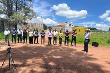 Inicia obra de pavimentación para fortalecer infraestructura del Cecytem Puruándiro