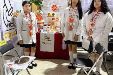 Alumnas del Cecytem compiten en concurso internacional de ciencia