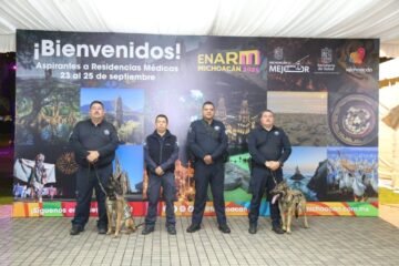 SSP despliega esquema de seguridad para el examen nacional de residencias médicas