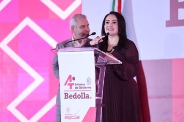 ¡Histórico! Bedolla ha invertido 7 mil mdp en movilidad: Gladyz Butanda