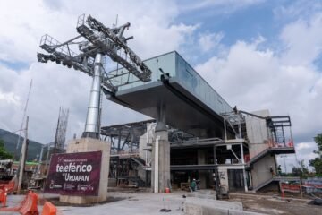 Avanza instalación y empalme de cableado en teleférico de Uruapan: Gladyz Butanda