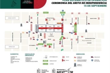 Conoce los accesos y cierres viales para las fiestas patrias en el centro de Morelia: SSP