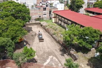 SCOP construye infraestructura educativa para Tecnológico de Morelia