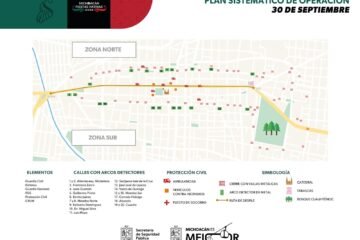 Habrá 20 accesos para el desfile del 30 de septiembre en Morelia: SSP