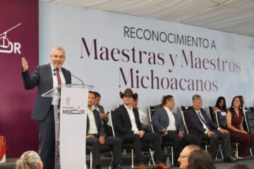 Más de un millón de sueños en marcha; Michoacán va por cuarto ciclo escolar completo: Bedolla