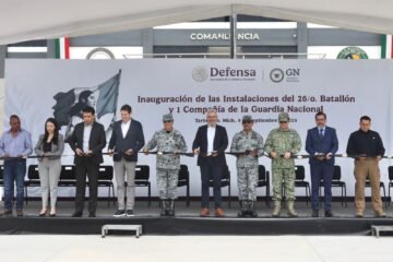 Inaugura Bedolla cuartel regional de la Guardia Nacional en Tarímbaro