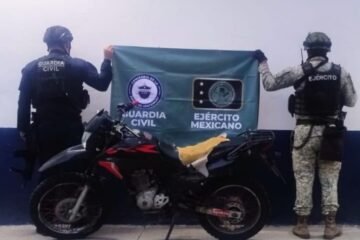 SSP y Defensa aseguran vehículo y tres armas largas en Buenavista