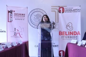 Jaqueline Avilés, al presentar su Primer Informe Legislativo, resalta iniciativas a favor de migrantes