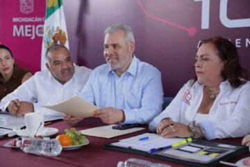 Disponible en Jacona, predio para construir guardería Ceci del IMSS: Bedolla