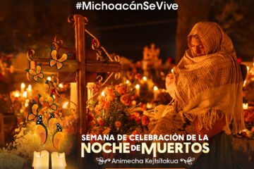 ¡En Michoacán, la muerte se convierte en una celebración vibrante y llena de color!