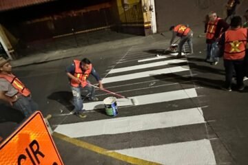 Impulsa Gladyz Butanda labores de bacheo y balizamiento en Morelia