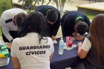 Llegan los Guardianes Cívicos al Cecytem plantel Morelia
