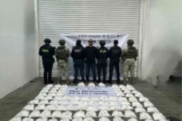 Asegurados 50 kg de droga y detienen a un implicado en Morelia: SSP