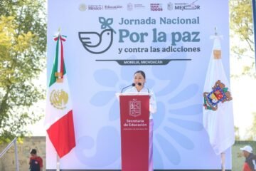 Participan más de 200 mil estudiantes en la Jornada Nacional por la Paz: SEE
