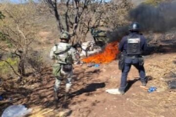 SSP desactiva 12 artefactos explosivos y desmantela campamento ilícito en Buenavista