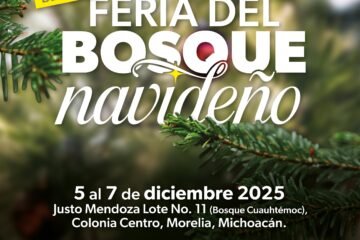 ¡Este fin de semana, te invitamos a la Feria del Bosque Navideño! 🌲✨