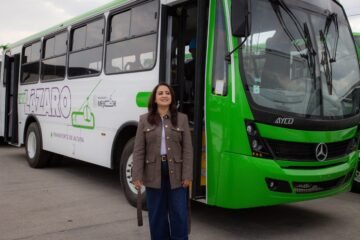 ¡Ya casi están listos los nuevos autobuses de Uruapan!: Gladyz Butanda