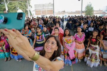 Cercanía con las comunidades de Paracho suma para construir paz: Gabriela Molina