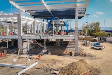 ¡Ya se montó la primera cabina del teleférico de Morelia!🚡