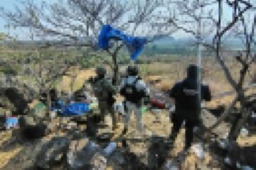 SSP desactiva 15 artefactos explosivos y destruye campamento clandestino en Apatzingán