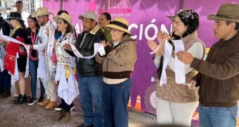 Inauguran en Capacuaro la pavimentación de una calle