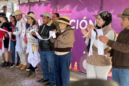 Inauguran en Capacuaro la pavimentación de una calle