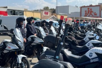 Nuevo grupo motorizado de la SSP agilizará atención y prevención del delito
