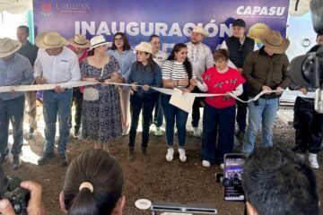 Inauguran drenaje sanitario, con inversión de casi 5 mdp