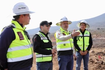 Bedolla acelera transformación vial de Morelia; supervisa primer segmento del segundo anillo periférico