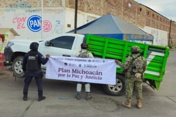 SSP asegura 3 vehículos con reporte de robo en Buenavista; uno cuenta con blindaje improvisado