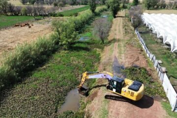 Se retirarán 240 mil metros cúbicos de azolve del lago de Pátzcuaro en 2026: Rogelio Zarazúa