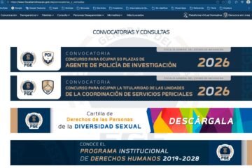 Emite FGE convocatoria interna para ocupar titularidades de Unidades Periciales y 50 plazas de Policía de Investigación para personas externas