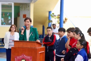 Avanza Michoacán con la estrategia Vive Saludable en escuelas primarias: Gabriela Molina