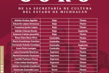 Listas y listos, quienes darán voz al Coro de la Secum 2026