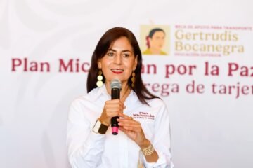 Beca Gertrudis Bocanegra muestra del compromiso con la educación: Gabriela Molina Beca Gertrudis Bocanegra muestra del compromiso con la educación: Gabriela Molina