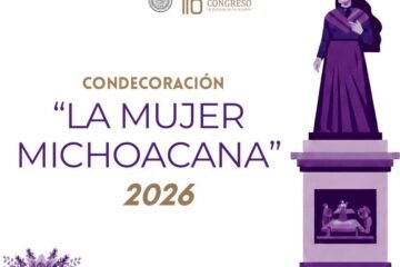 Emite Congreso del Estado convocatoria oficial para la Condecoración “La Mujer Michoacana” 2026