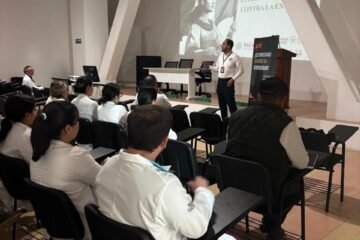 FGE fortalece acciones de prevención de la extorsión en Hospital Infantil de Michoacán