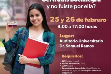 Este miércoles y jueves, entrega de tarjetas Gertrudis Bocanegra para rezagados: Gabriela Molina