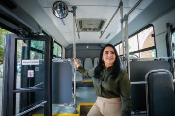 Gladyz Butanda supervisa pruebas de rutas de transporte a Altozano