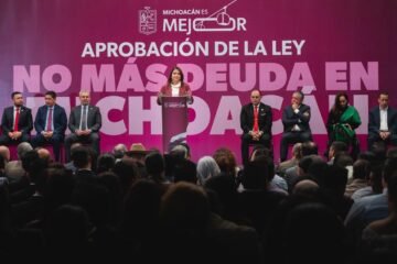 Fabiola Alanís: Reforma constitucional blinda finanzas de Michoacán y prohíbe heredar deuda pública