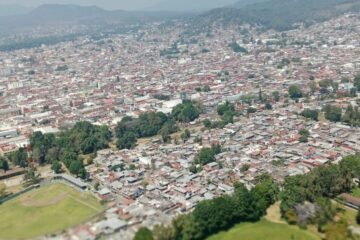 🚔🚁 Refuerzan vigilancia terrestre y aérea en Uruapan