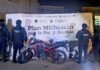 Recupera la policía, una moto robada poco antes