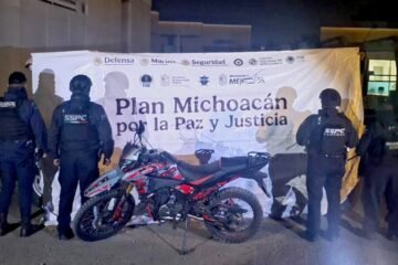 Recupera la policía, una moto robada poco antes