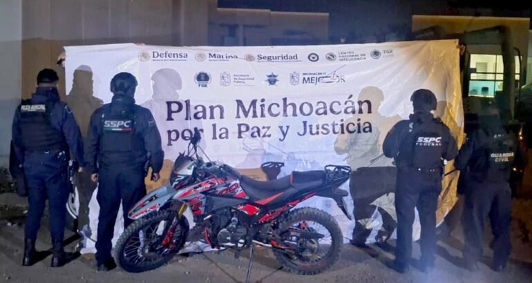 Recupera la policía, una moto robada poco antes
