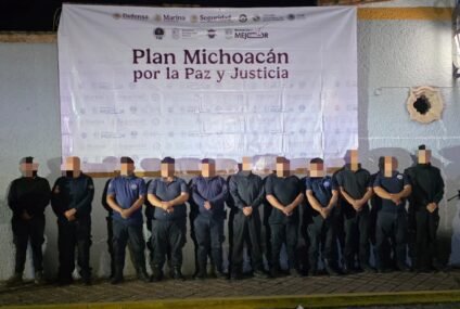 Detenidos 11 policías municipales de Ecuandureo relacionados con presuntas actividades delictivas