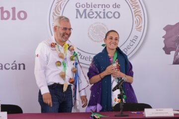 Confirma Bedolla visita de Sheinbaum el viernes a Morelia