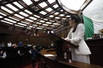 Presenta diputada Giulianna Bugarini, informe de actividades sobre su periodo al frente del Poder Legislativo