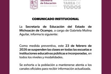Se suspenden clases este lunes 23 de febrero: SEE Se suspenden clases este lunes 23 de febrero: SEE
